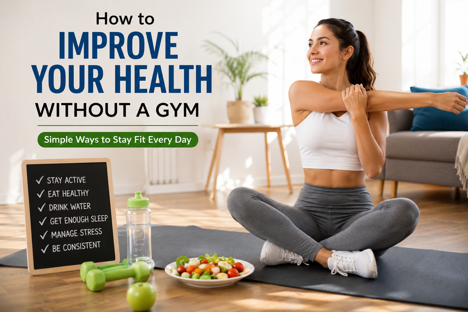 How to Improve Your Health Without a Gym: Simple Ways to Stay Fit Every Day